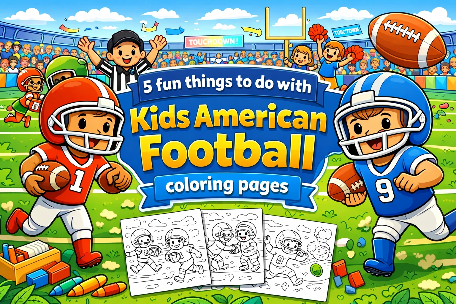 Fun things to do with coloring pages