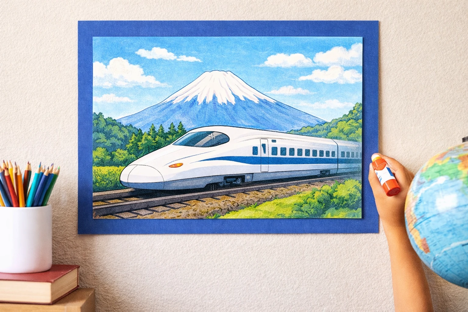 Mount Fuji train page