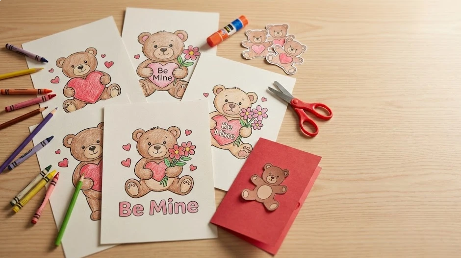 Fun things to do with Teddy Bear printables